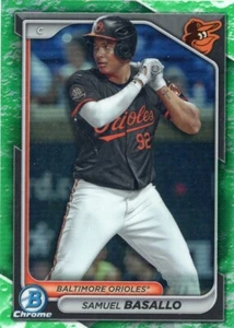 2024 Bowman Chrom Perspektiven MONDLEUCHTEN Samuel Basallo Baltimore Orioles - Bild 1 von 1