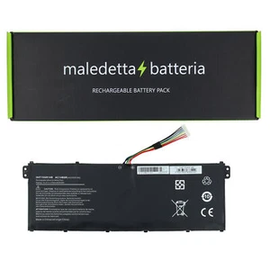 Batteria Nero per Acer TravelMate B115-M - Foto 1 di 9