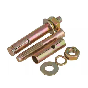 Tornillo de expansión galvanizado de alta resistencia perno manguito anclaje de pared M6 M8 M10 M12-M20 - Imagen 1 de 8