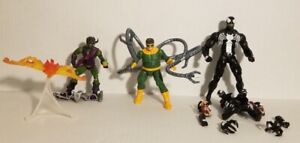 Marvel Legends Figures Lot of 3 Green Goblin, Diamond Select Venom & Doc Ock