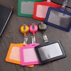 Tag PU Leather Protective Shell Credit Card Holder ID Card Holder Badge Case