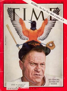Time - Hank Bauer on Cover - September 11, 1964 - Picture 1 of 1