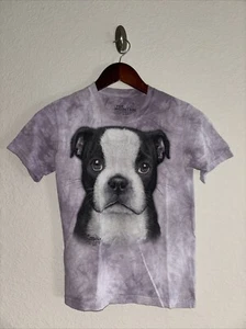 The Mountain Kids Dog Face Tshirt Purple Tie Dye 2013 Size M - Picture 1 of 4