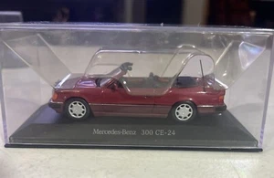 Minichamps 1/43 - Mercedes W124 300 CE 24 Cabriolet Red - Picture 1 of 7