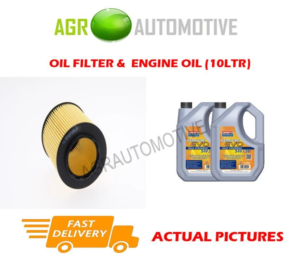 FOR BMW 325I 3.0 218 BHP 2007- OEM SPEC PETROL OIL FILTER + VL 5W30 ENGINE OIL - Image 1 of 1