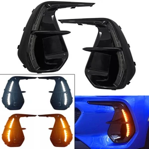 OP Style Fog Lights Lamps DRL W/ Turn Signal Lamp Fit for 2022-2024 Subaru BRZ - Picture 1 of 6