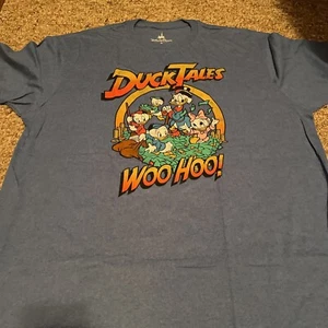 disney world disneyland duck tales woo hoo adult xl tee t shirt NWOT donald huey - Picture 1 of 3