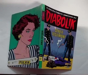40688 DIABOLIK - a. XXVIII n. 2 1989 - Senza testimoni - Foto 1 di 3