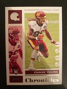 Chase Young 2020 Panini Chronicles Football Rookie Washington - Picture 1 of 2