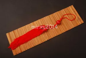 Spada Rossa Nappa con Perline in Legno per Ufficiale Giapponese Spada Cinese 03 - Foto 1 di 7