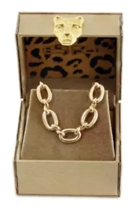 NUOVO! BRACCIALE CATENA EFFY ENY ARGENTO STERLING PLACCATO ORO 14K / $810/ottimo regalo! - Foto 1 di 4