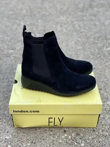 Fly London Lita Chelsea Boots Damen Gr. 39 schwarz 229FLY - Bild 1 von 8