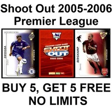 Shoot Out 2005-2006 Premier League (Teams E to M) **Please Select Cards**