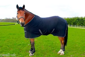 NEW HORSE COB PONY SHOW TRAVEL FLEECE RUG 3'6-7'0" stable cooler choice of color - Picture 1 of 26