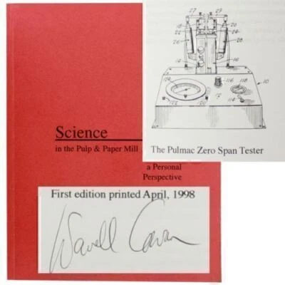 Papermaking Pulp Mills Modern Science Z-Span Theory Tensile Analysis Paper Press - Image 1 of 4