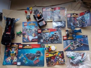 NEW LEGO MARVEL SUPER HEROES VEHICLES ETC +ORIGINAL INS. **NO MINIFIGS** PICK  - Picture 1 of 36