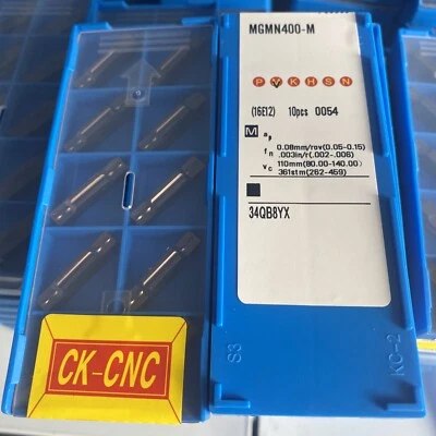 10pcs /pack MGMN400-M 9030 Cemented carbide Grooving insert for MGIVR /MGEHR too