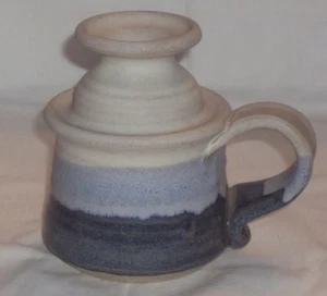 HAZELTON JONES ARIZONA STUDIO KUNSTKERAMIK KERZENHALTER ~ SIGNIERT ~ GEBRAUCHT, IN EINWANDFREIEM ZUSTAND - Bild 1 von 3