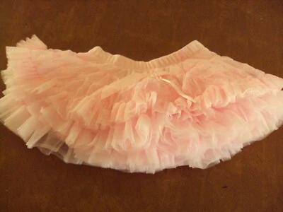 Saia Tutu Jona Michelle Rosa Meninas Poliéster Tule Fofo Puxador Tamanho Sólido 4T - Imagem 1 de 4