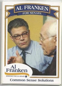 TARJETA AL FRANKEN FOR SENATE '08 - "Crédito de cuidador" - Imagen 1 de 1