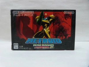 METROID ZERO MISSION Nintendo Gameboy Advance No Manual Japan Import F/S - Picture 1 of 5
