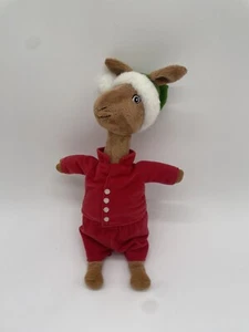 Pigiama rosso lama lama bambola natalizia peluche MerryMakers 2009 - Foto 1 di 2