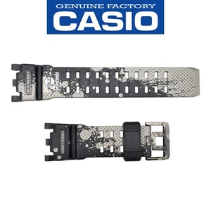 Genuine CASIO G-SHOCK Watch Band Strap Mudmaster GWG-2000TLC Black /Gray Resin - Picture 1 of 5