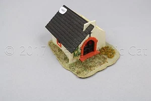 Y867 Jouef maquette train Ho 1978 chapelle savoyarde plastique 90x75x55 mm - Imagen 1 de 4