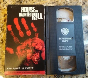House On Haunted Hill VHS Screening Kopie Demo Promo selten - Bild 1 von 4
