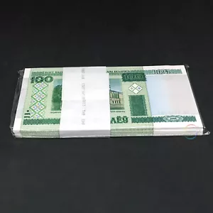 BELARUS 100 Rublei Rubles X 100 PCS 2000 (2011) P-26b Full Bundle UNC - Picture 1 of 4