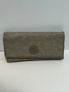 Kipling Money Land Snap Wallet Grey/brown - Picture 1 of 8