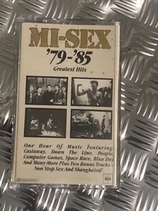 MI-SEX - RARE '79-'85 GREATEST HITS CASSETTE TAPE ( NEW CASE) 1980’s - Picture 1 of 6