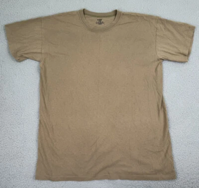 Camisa Duke Athletic Products Para Hombre Mediana Beige En Blanco Puntada Única EE. UU. Foto 1 de 4