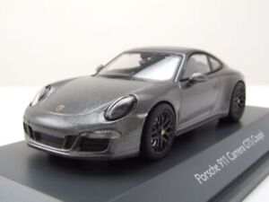 Porsche 911 (991.1) Carrera GTS 2014 Gris Metallic Modellauto 1:43 Schuco