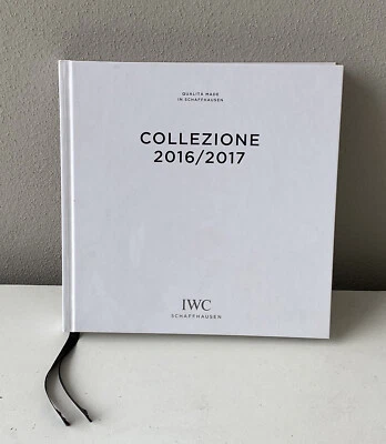 CATALOGO BOOK IWC - ANNO 2016/2017 - LINGUA ITALIANA - LIBRO DA COLLEZIONE - Immagine 1 di 4