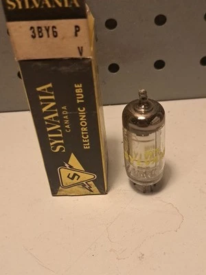 TUBO VINTAGE 3BY6 SYLVANIA NUEVO STOCK ANTIGUO Foto 1 de 2