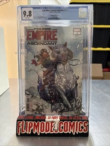 Marvel Comics Star Wars Empire Ascendant #1 Zircher Variant 9.8 WHITE PAGES - Picture 1 of 2