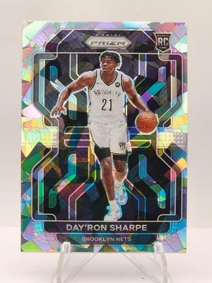 2021-22 Panini Prizm - Day'Ron Sharpe #281 Ice Prizm (RC) [L1] - Image 1 of 2