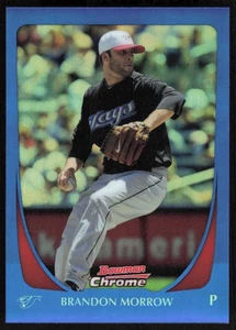 2011 Bowman Chrome BLUE REF (/150) #139 Brandon Morrow - FREE SHIPPING - Picture 1 of 2
