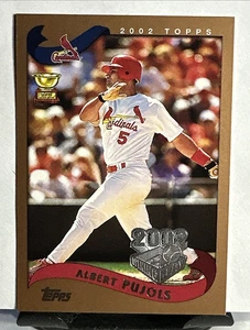 2002 Topps Opening Day - Albert Pujols - Card 5 - Picture 1 of 2