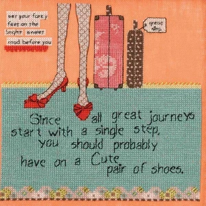 Journeys Perlen Kreuzstich Set Curly Girl 2017 Mill Hill CG301714 - Bild 1 von 4