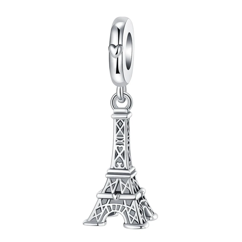 Eiffel Tower Charm 925 Sterling Silver Charm - Image 1 of 1