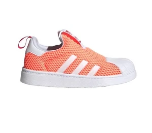 NWOT Adidas Superstar 360 Shoes Kids Sz 3 Unisex - Orange - Picture 1 of 7