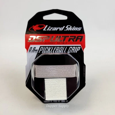 Empuñadura de paleta Lizard Skins DSP Ultra Pickleball 0,8 mm de grosor blanco diamante nueva Foto 1 de 3