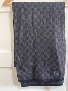 Louis Vuitton Sciarpa Uomo Petit Damier Grafite NM (M70028) - 100% ORIGINALE - Foto 1 di 6