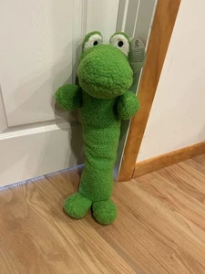 Vo-Toys Frog XXL Grunting Squeaker Crinkle Gigantic Dog Toy fleece 22" Xpet - Picture 1 of 1