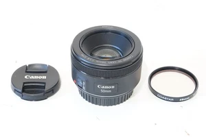Canon EF 50mm f/1.8 STM Objektiv EOS digitale Spiegelreflexkamera EX Skylight Filter 5D 6D 90D - Bild 1 von 7