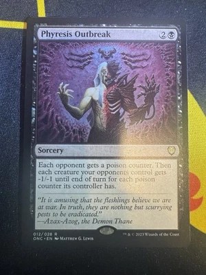Phyresis Outbreak (Extended Art) #50 NM/MINT Commander - Image 1 of 4