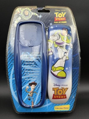 Disney Pixar телефон Toy Story Buzz Lightyear отделка линия проводной винтажный новый 2006  - Изображение 1 из 2