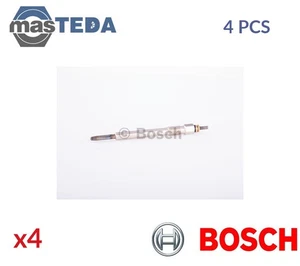 0 250 202 040 ENGINE GLOW PLUGS BOSCH 4PCS FOR CHEVROLET BLAZER S10,S10,COLORADO - Picture 1 of 9